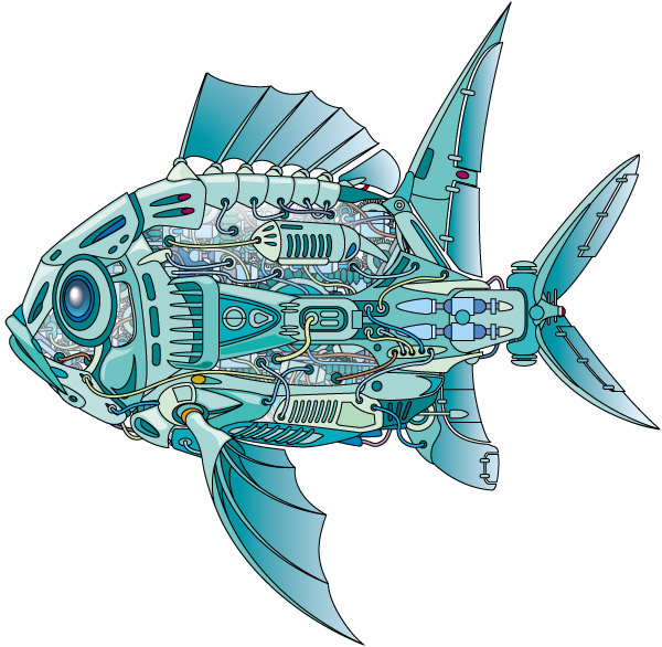 科技机械鱼