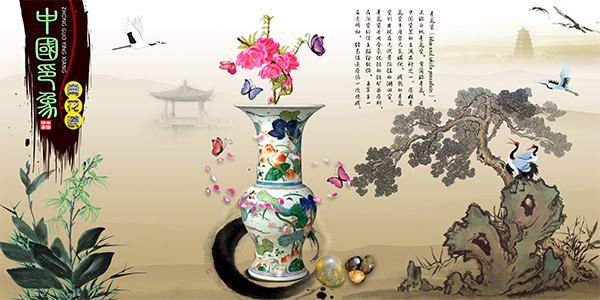 中国印象青花瓷三