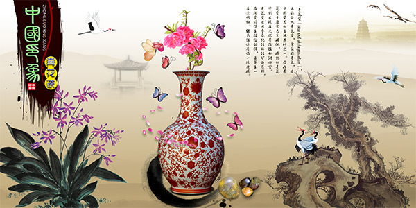 中国印象青花瓷五