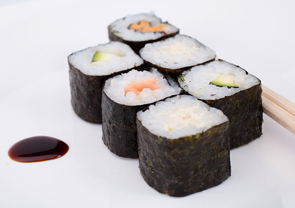 海苔寿司图片