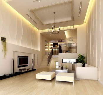 公寓客厅模型