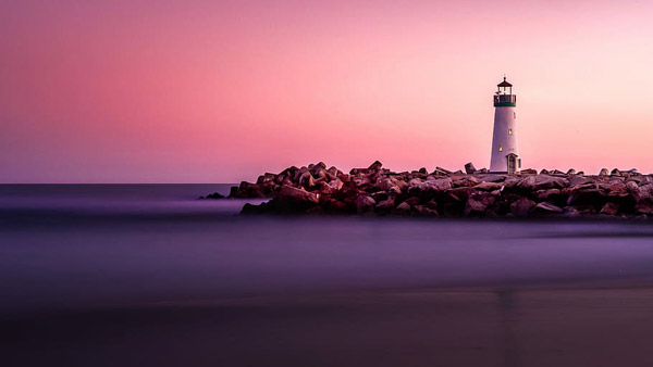 海岸灯塔