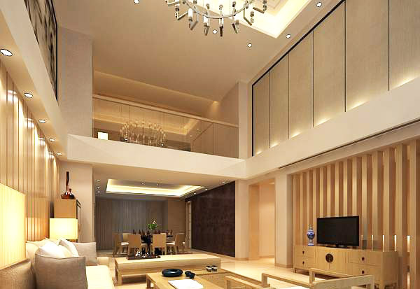 家居客厅3d模型