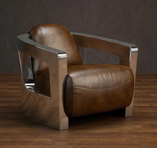 皮椅子3d模型