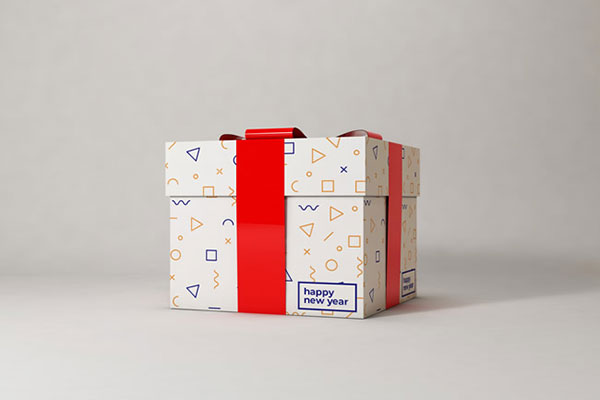 礼物盒包装样机