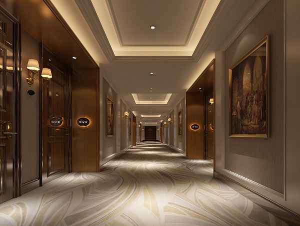 酒店电梯走廊模型