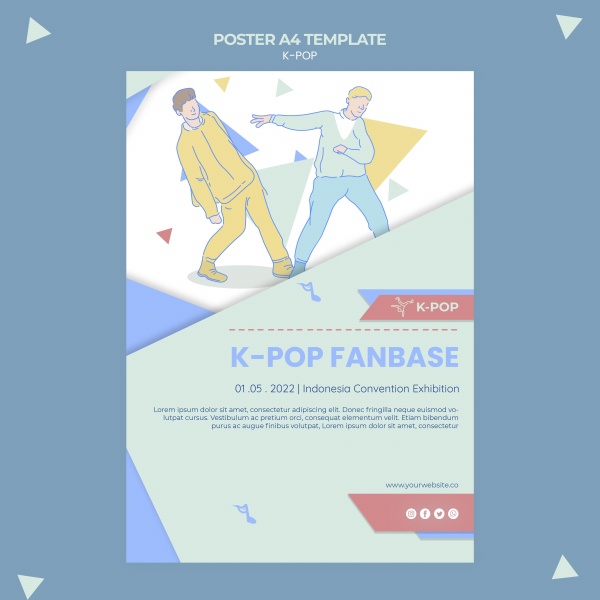 K-POP音乐海报