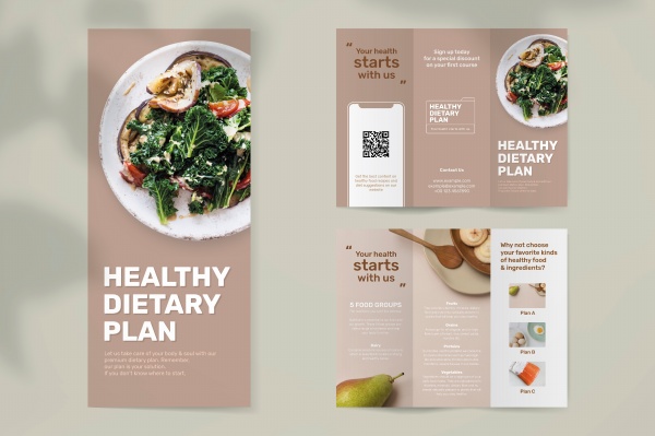 健康饮食手册模板