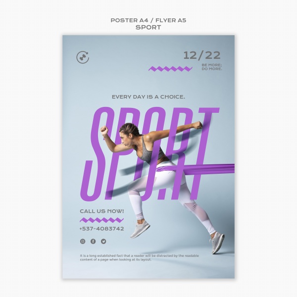 SPORT运动海报