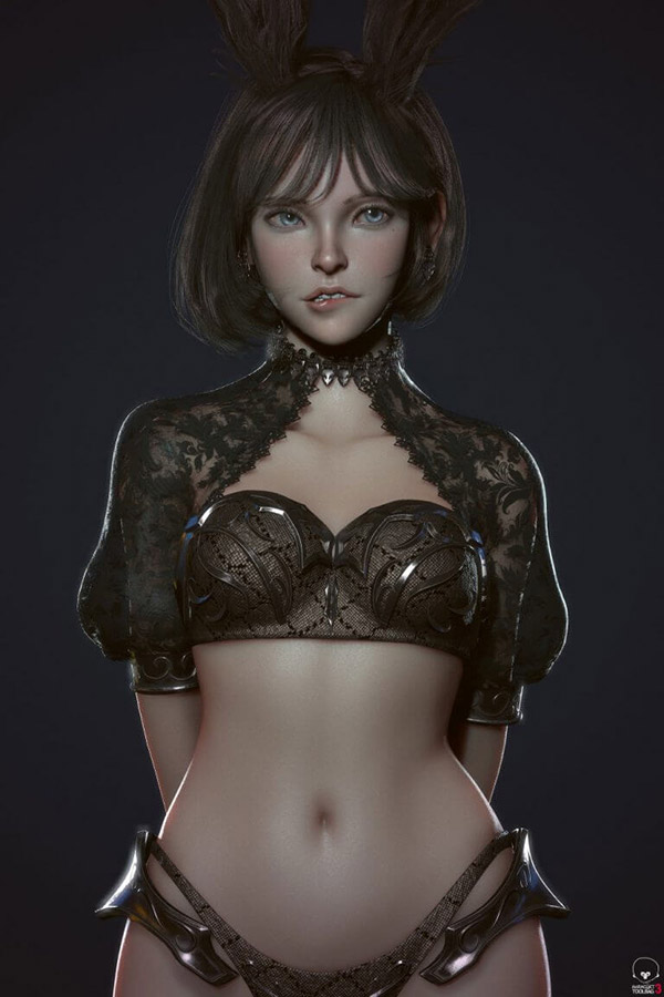 CG小姐姐3D模型