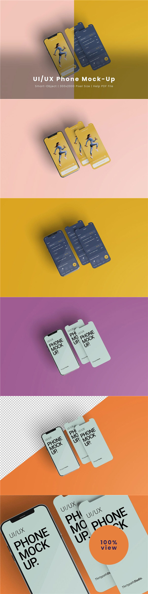 �߶�UI�ֻ�չʾ����