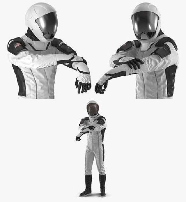太空人宇航服3D模型