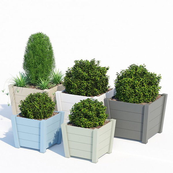 绿植组合3D模型