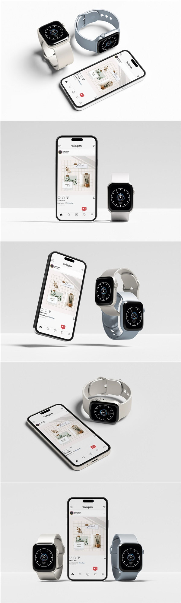 iPhone和手表样机