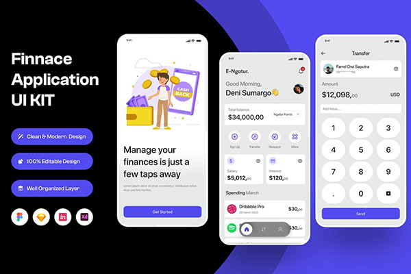 金融APP模板