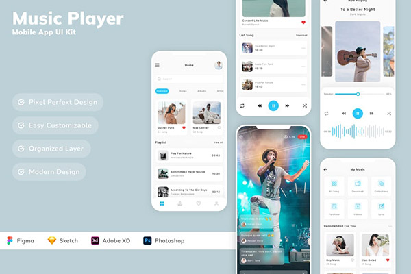 音乐播放器APP
