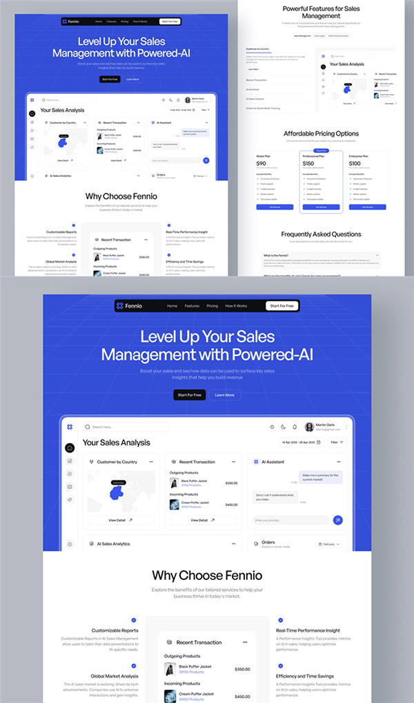 AI������վUIģ��