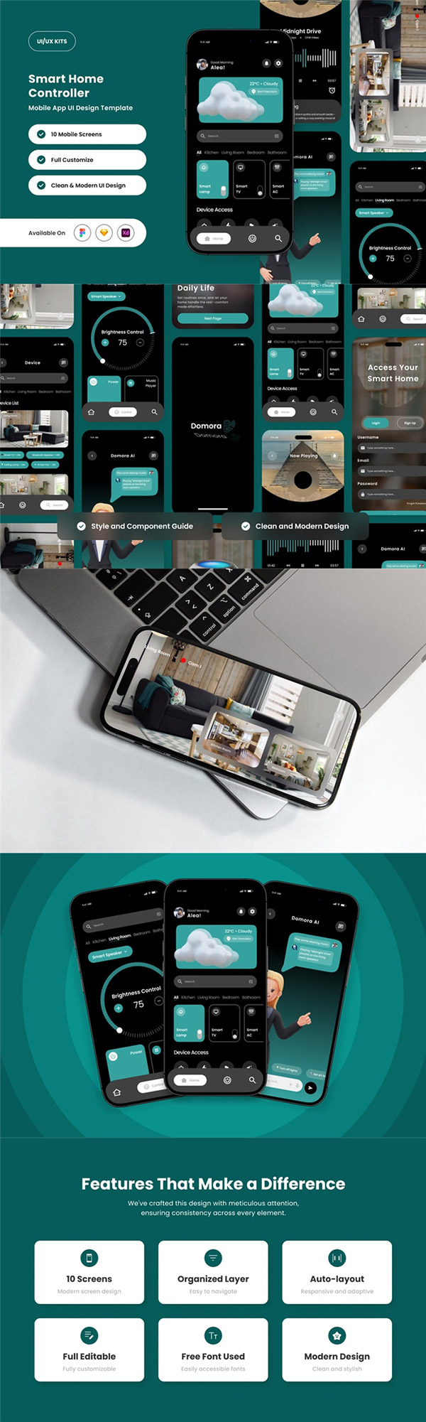 ���ܼҾ�APPģ��