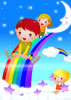 儿童-彩虹