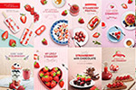 15款水果甜品海报