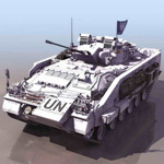 坦克3d模型1