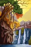 ɽ�������ٲ��羰