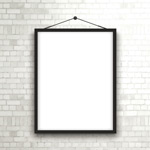 ��ɫ�߿�հ׻���