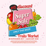  Fruit Promotion Poster