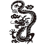 龍圖案中國龍