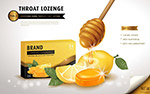 润喉糖产品海报