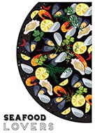 海鲜美食海报
