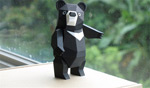 黑熊3D打印模型