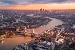 伦敦城市全景图片