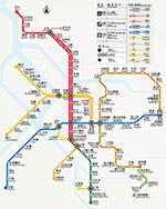台湾高铁线路图