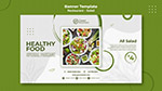 健康食品横幅广告
