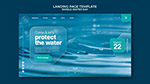 世界水日主题网站界面
