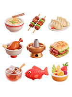 3D美食图标