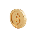 金幣3D圖標(biāo)