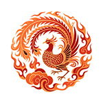 鳳凰紋樣2