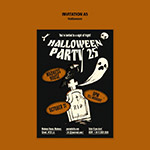 万圣节主题邀请模板