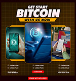 比特幣方形海報