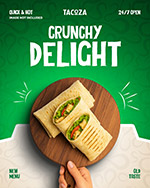 快餐美食招贴海报