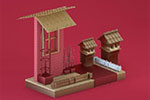 中式建筑�b�元素模型