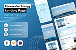 再生能源网页模板