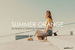 夏季橙色和青色LR�A�O