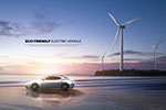环保新能源汽车海报