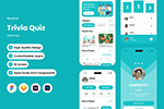  Q&A quiz APP template