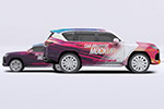 雷克薩斯運(yùn)動(dòng)型汽車(chē)樣機(jī)