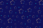 星星无缝图案